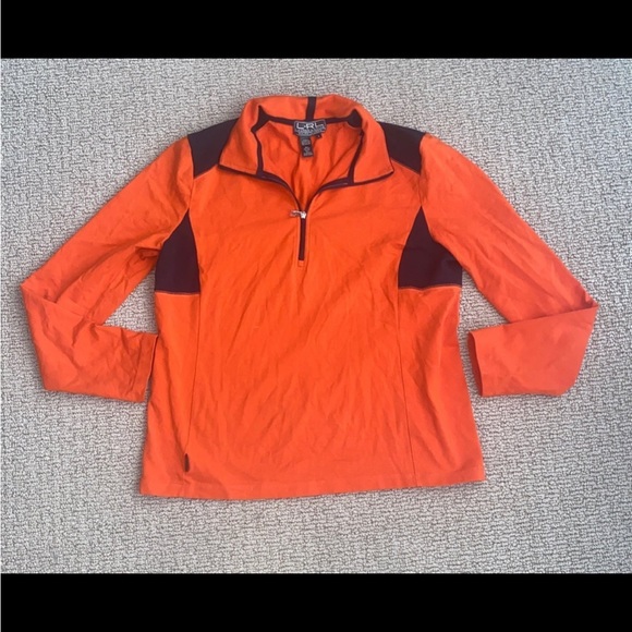 LRL Lauren Active Ralph Lauren Quarter Zip Sweatshirt Pullover Large - Picture 5 of 12